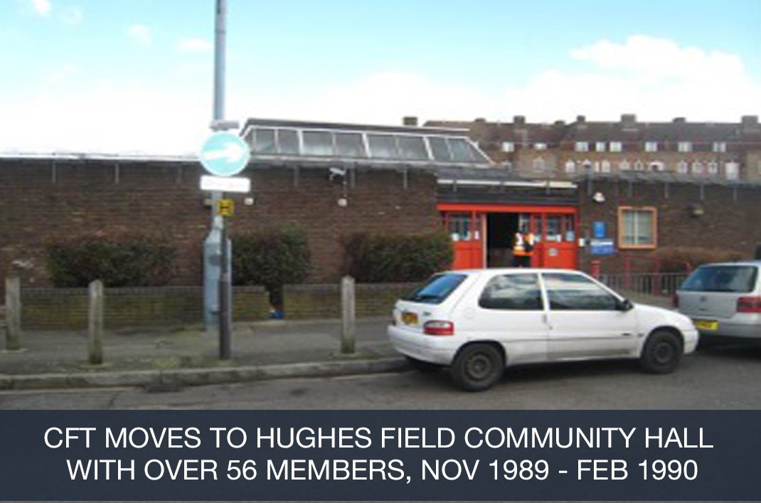 CFT moves to Hughes Field Community Hall